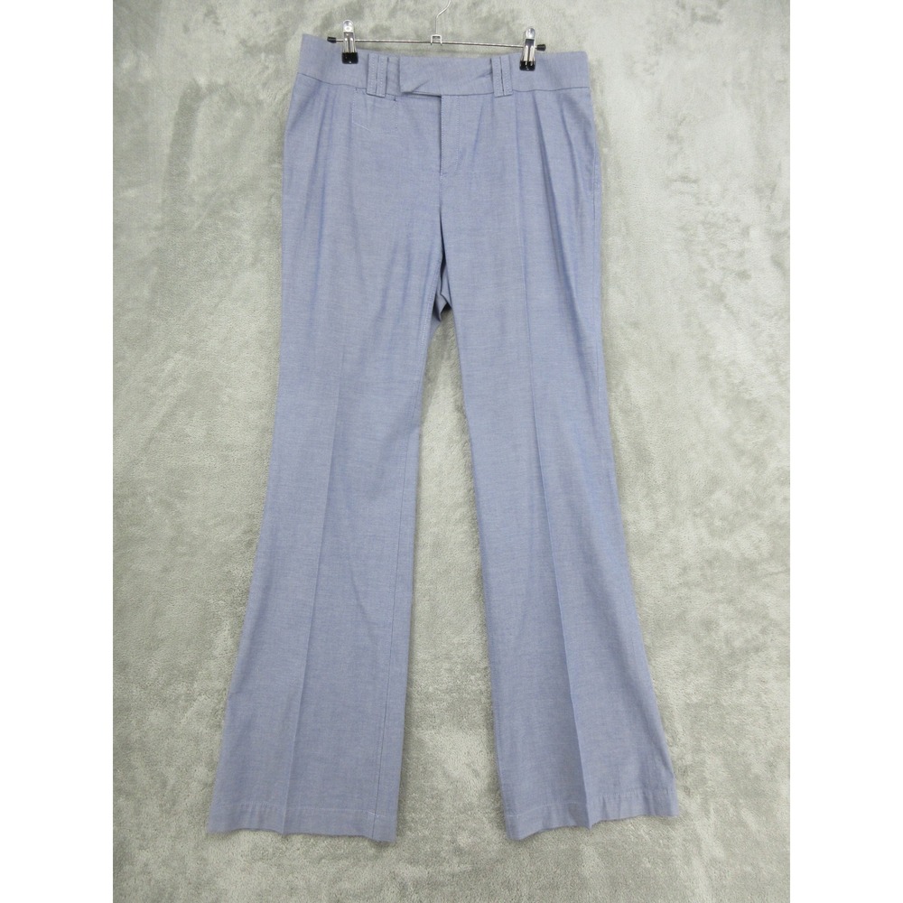 Banana Republic Pants Womens Size 10 Tall Long Martin Trouser Wide Leg Office